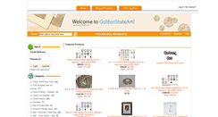 Desktop Screenshot of goldenstateart.com